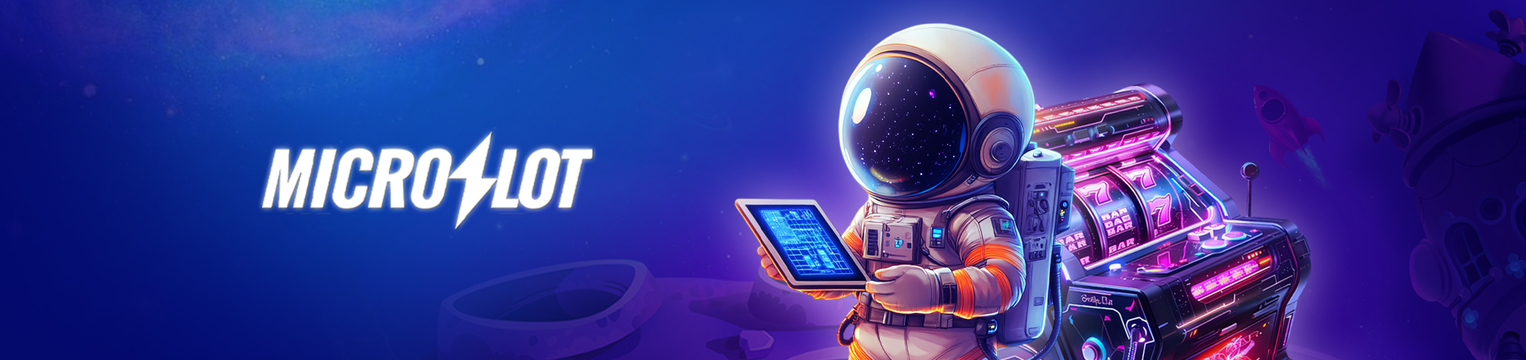 MICROSLOT Game Page Banner