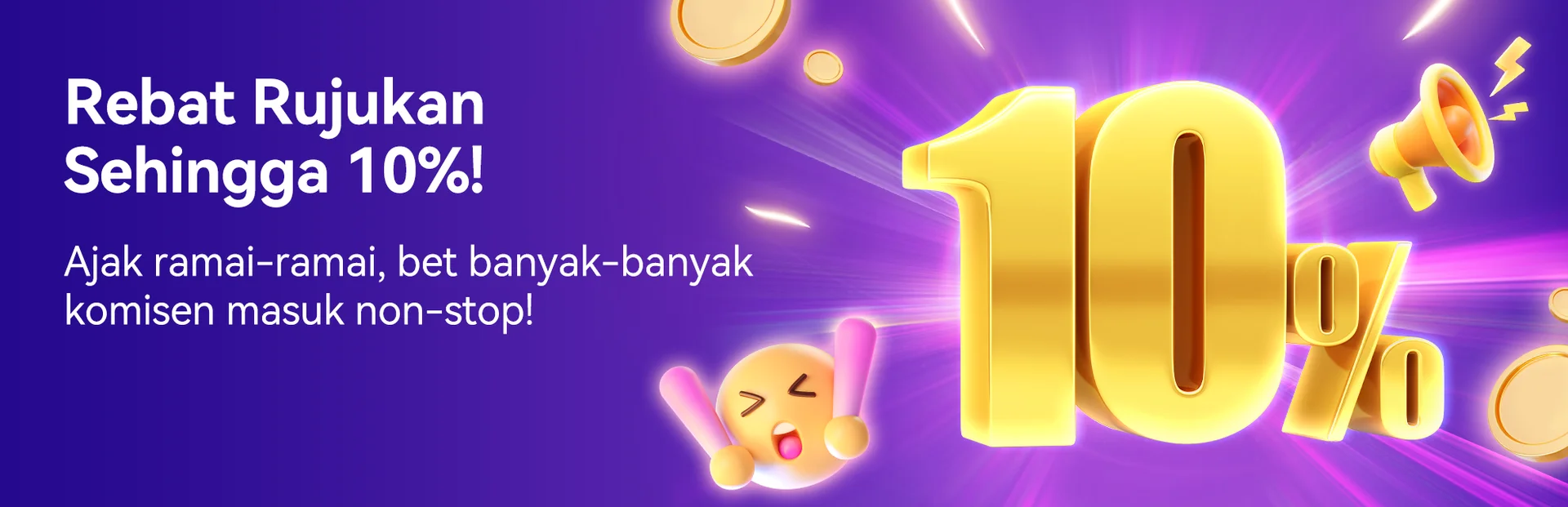 Rebat Rujukan Sehingga 10%!
